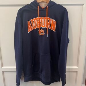 Auburn preppy college university hooded sweatshirt pullover fan champion cute